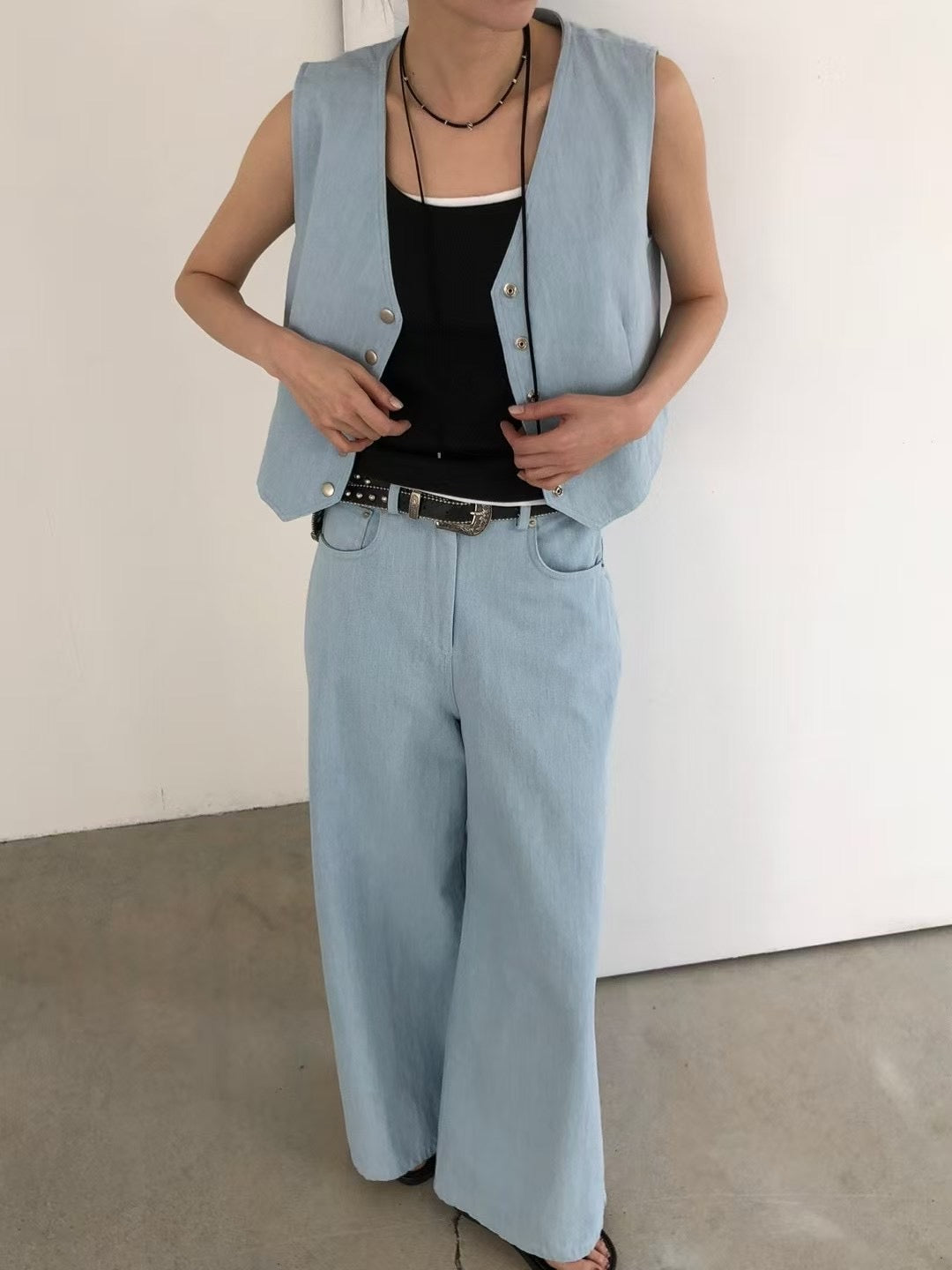 BASIC VEST BLAZER