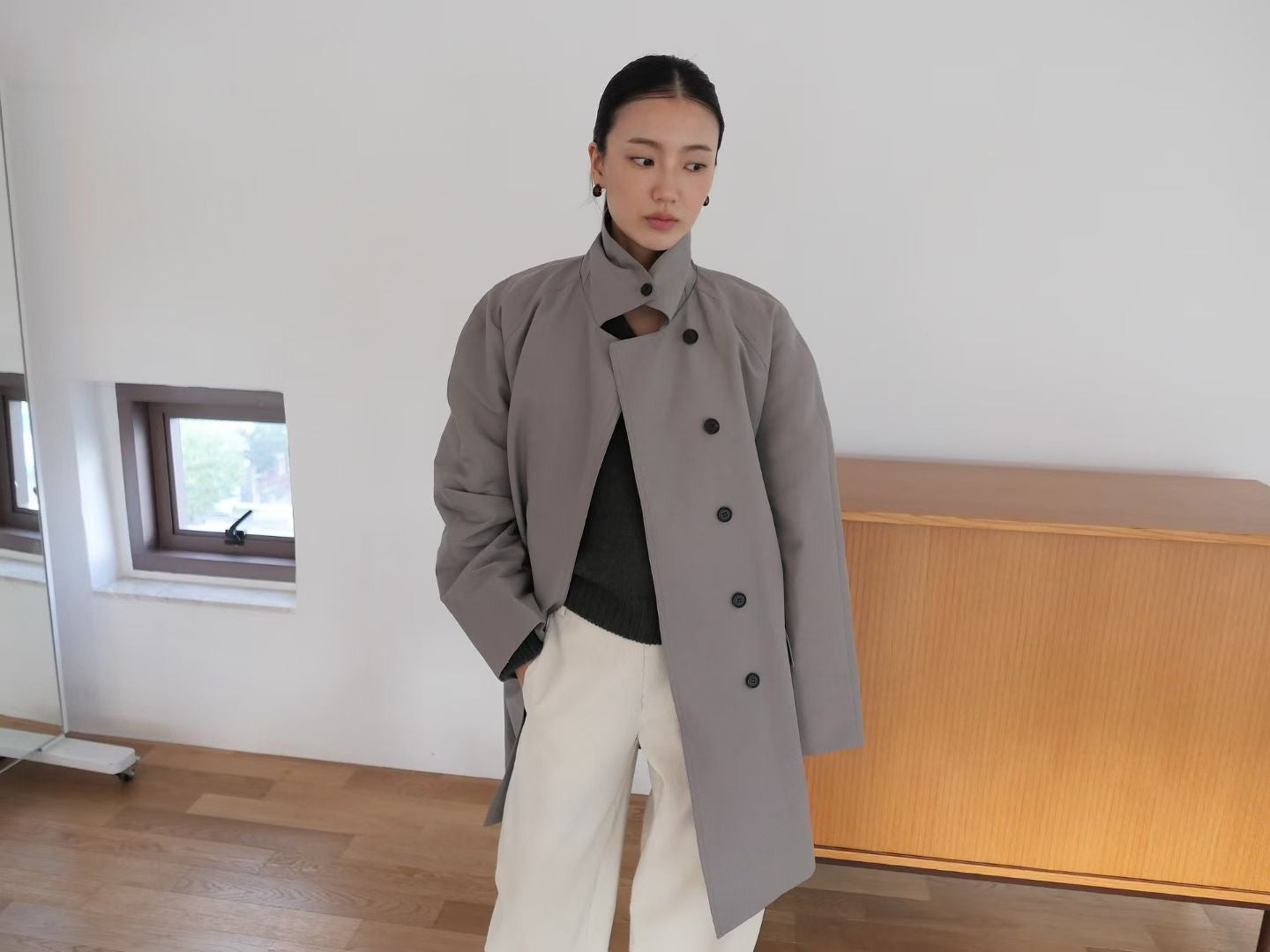 CLASSIC COLLAR BELTED TRENCH