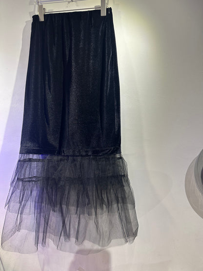 • FUSSY MADE • VELVET TULLE SKIRT
