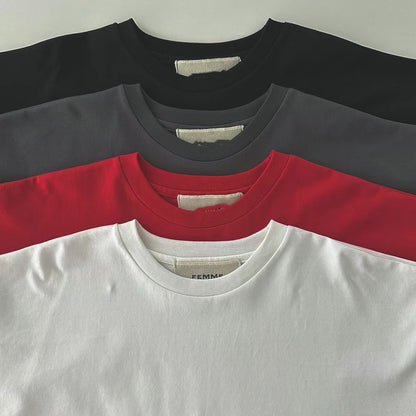 MID LENGTH SLEEVES BASIC TEE