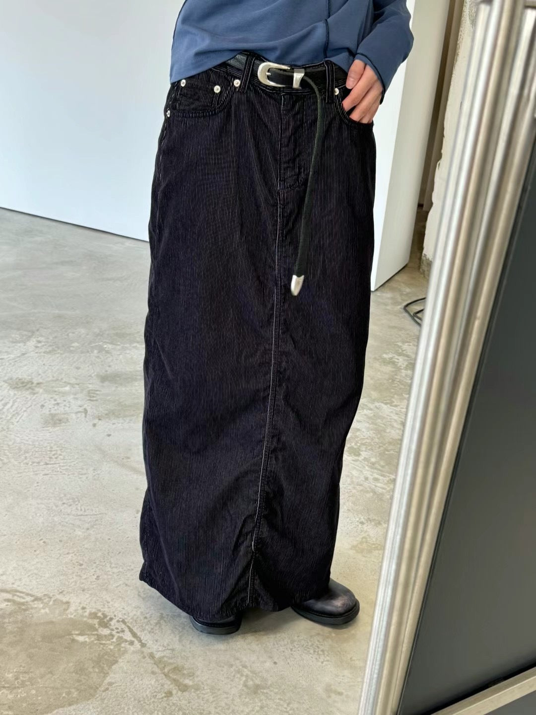 STRAIGHT GRAIN SOFT SKIRT