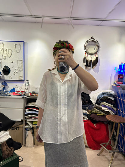 BREEZY SHEER SHIRT