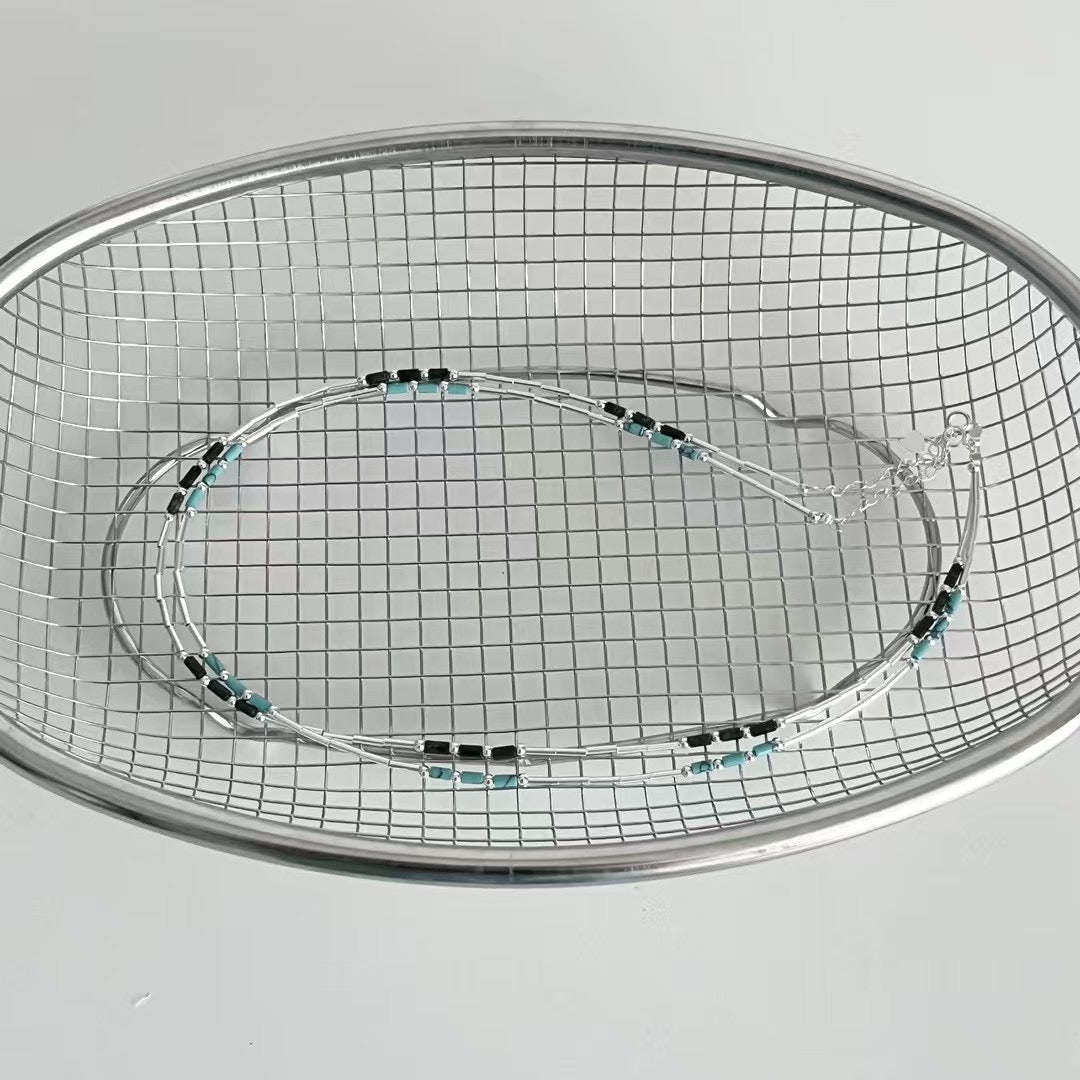 925 TINY TURQUOISE NECKLACE