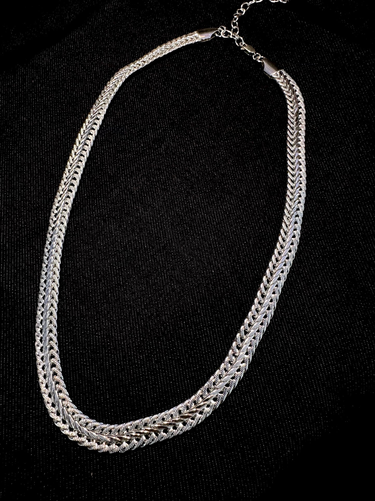 925 FLAT BRAID NECKLACE