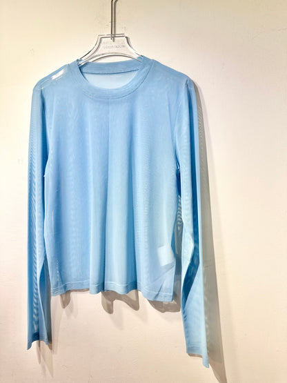 • FUSSY MADE • SHEER MESH TOP