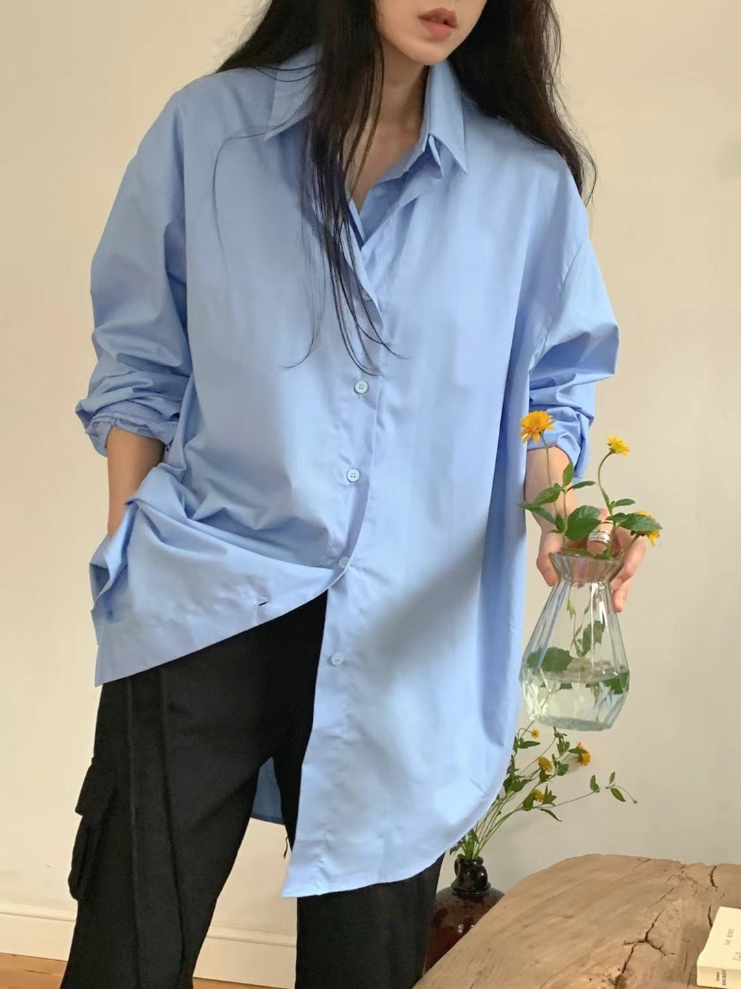 DOUBLE COLLAR SHIRT