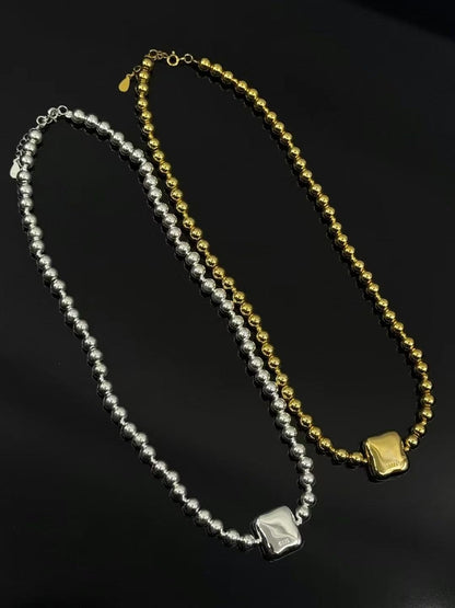 925 SQUARE NECKLACES