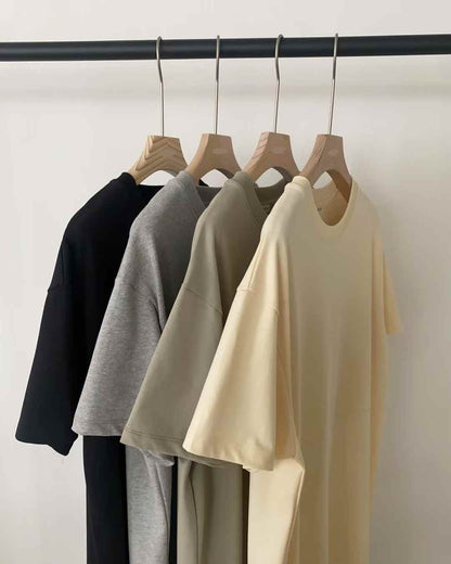 CASUAL SIDE SPLIT ONE PIECE ( BLACK ONLY )
