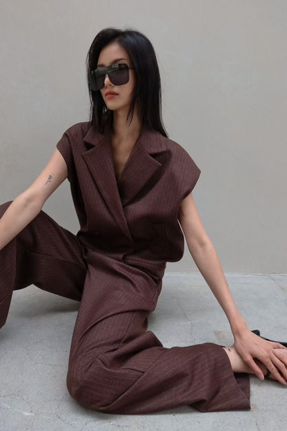 ELEGANT PINSTRIPES SET - PANTS