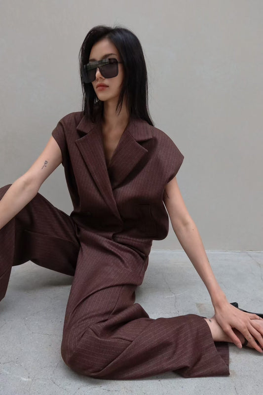 ELEGANT PINSTRIPES SET - PANTS