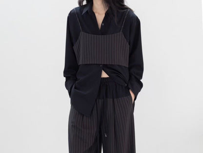ELEGANT LOUNGE PINSTRIPES PANTS
