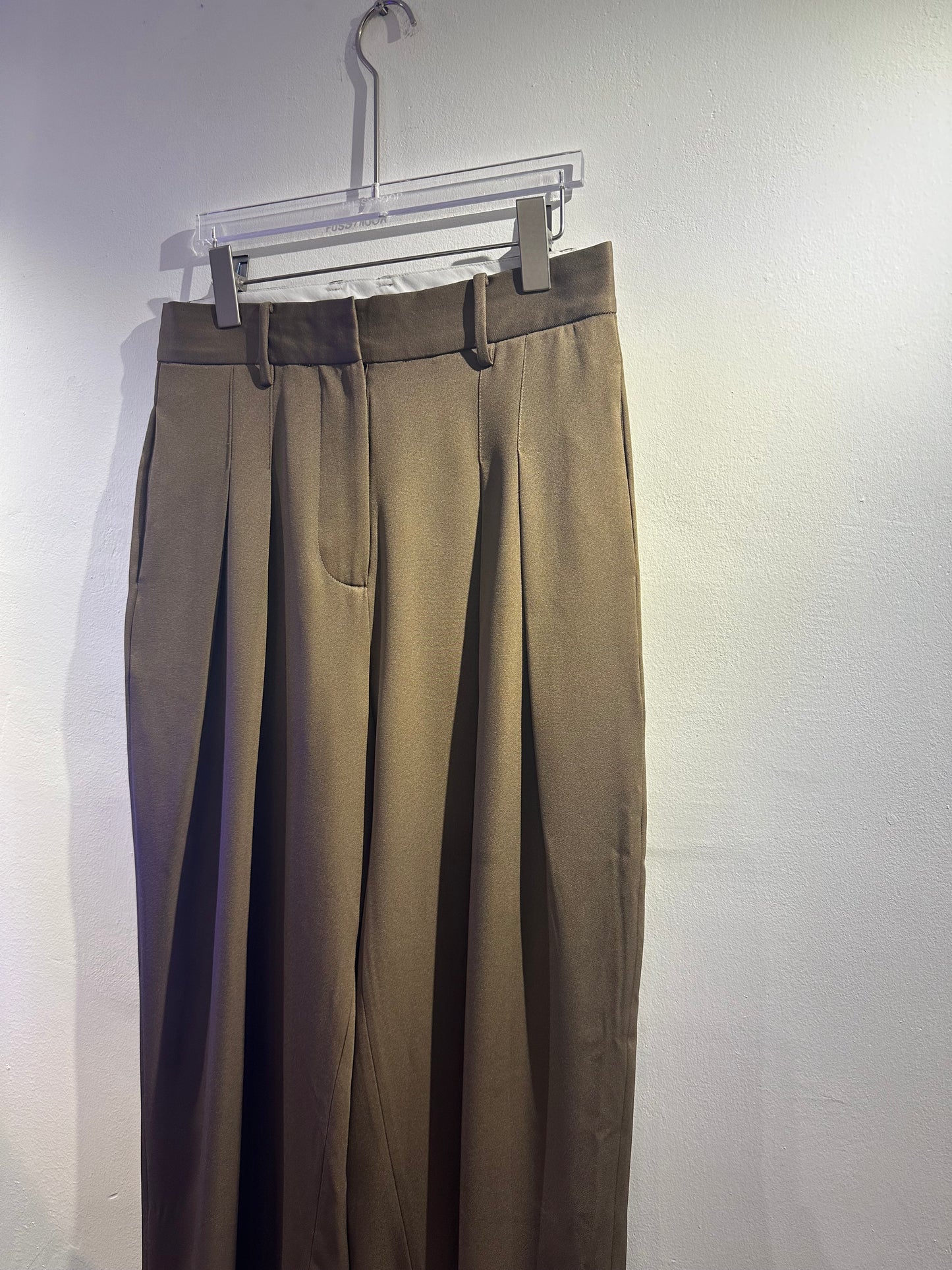 • FUSSY MADE • DOUBLE DART TROUSERS