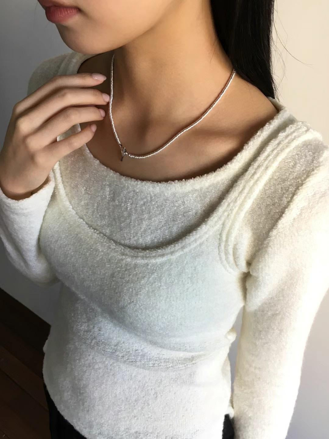 925 LOOPY LINK NECKLACE