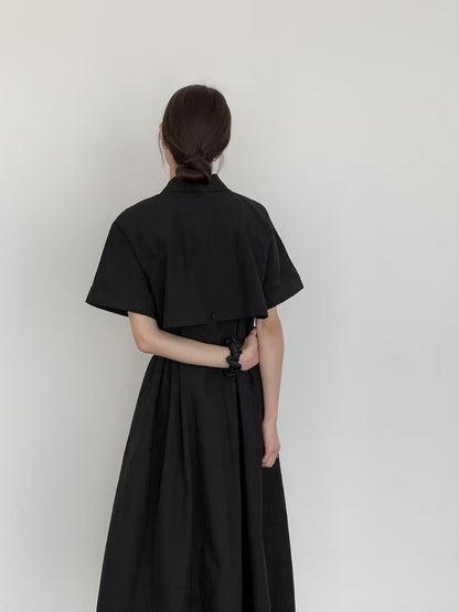 SHORT SLEEVES DRESS