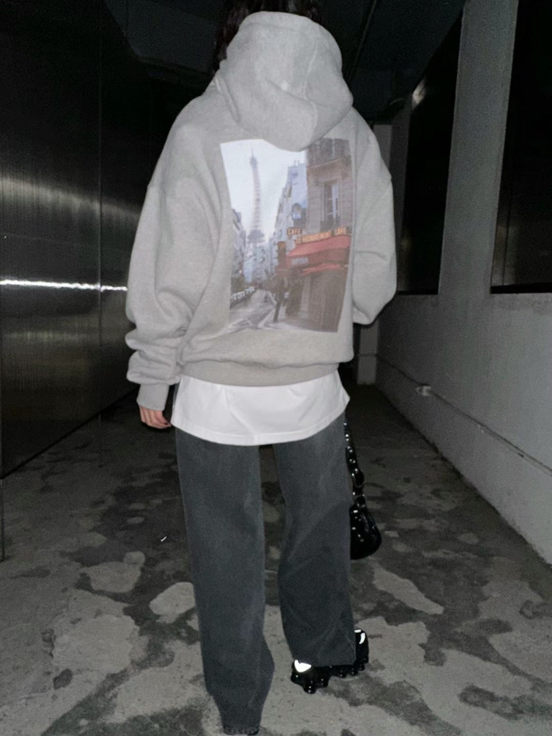 BACK PRINT HOODIE