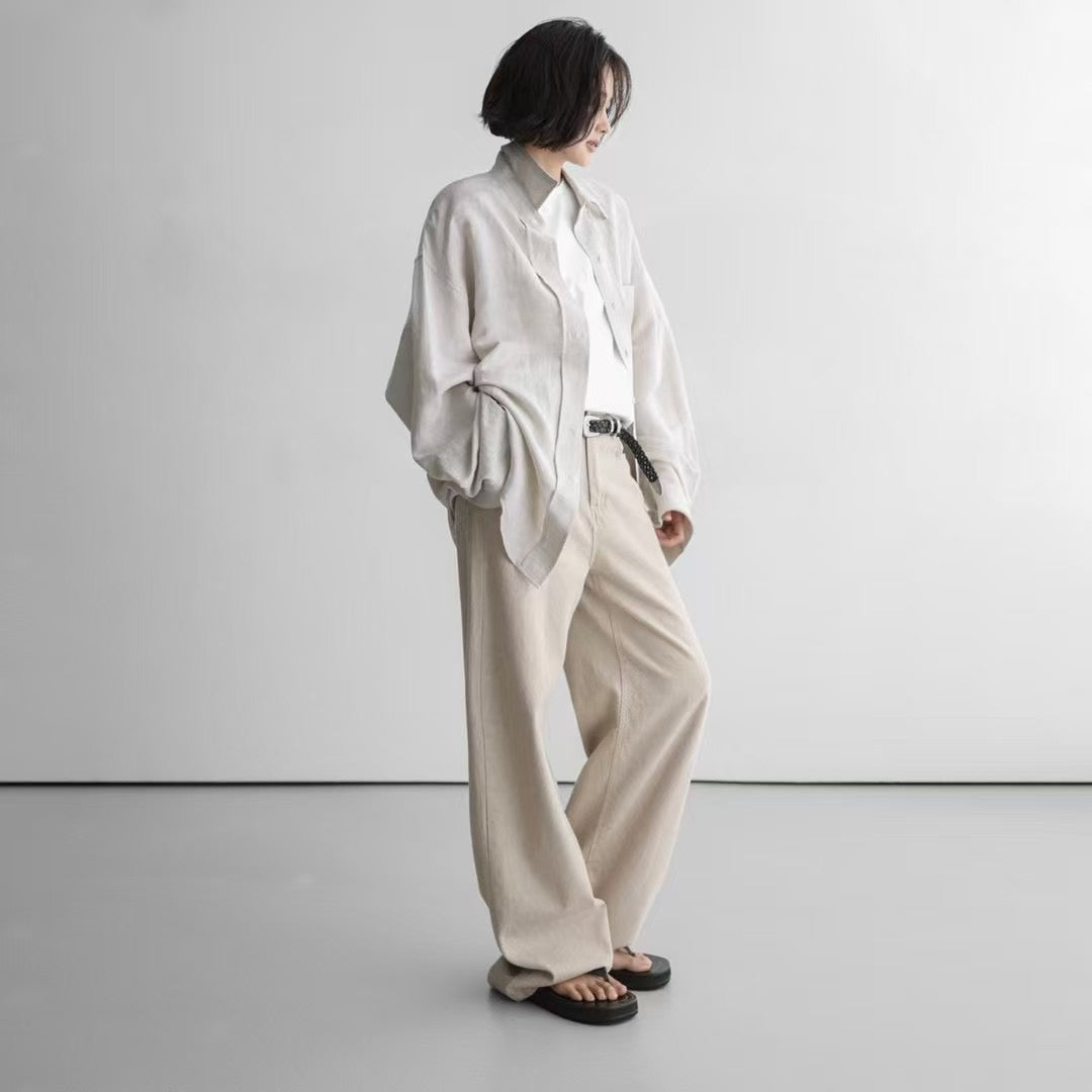 WIDE LEG BROWNIE JEANS