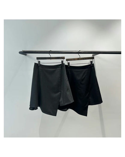 WRAP LAYERING MINI SKIRT