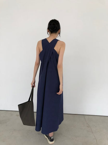 BACK CROSS DRESS