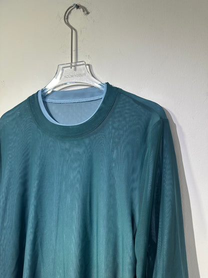 • FUSSY MADE • SHEER MESH TOP