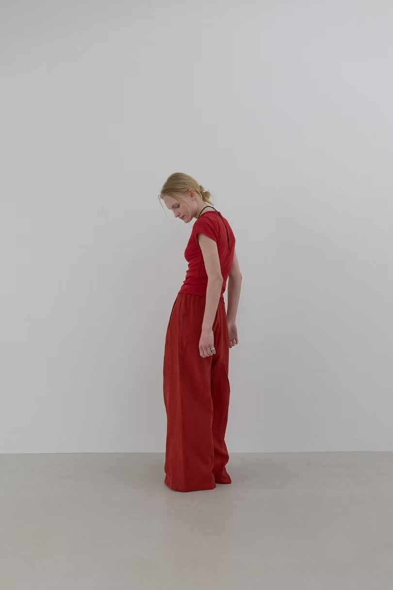 BREATHABLE LINEN PANTS