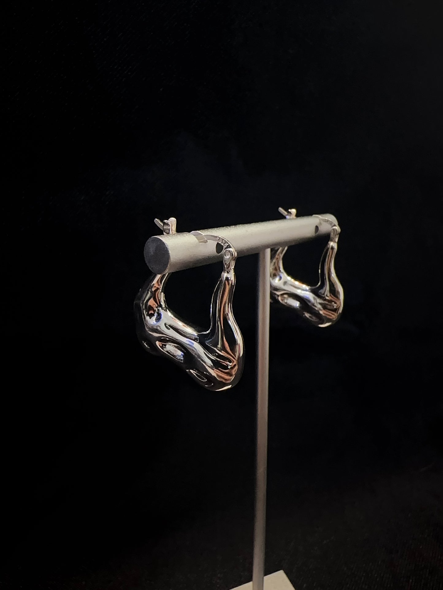 925 GRANITE EARRINGS