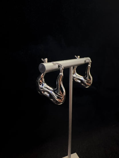 925 GRANITE EARRINGS