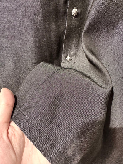 • FUSSY MADE • ICE SILK DENIM SHIRT
