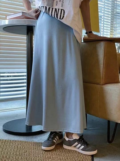 COTTON FLARE END SKIRT