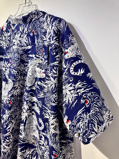 • FUSSY MADE • ICE TIGER ALOHA SHIRT