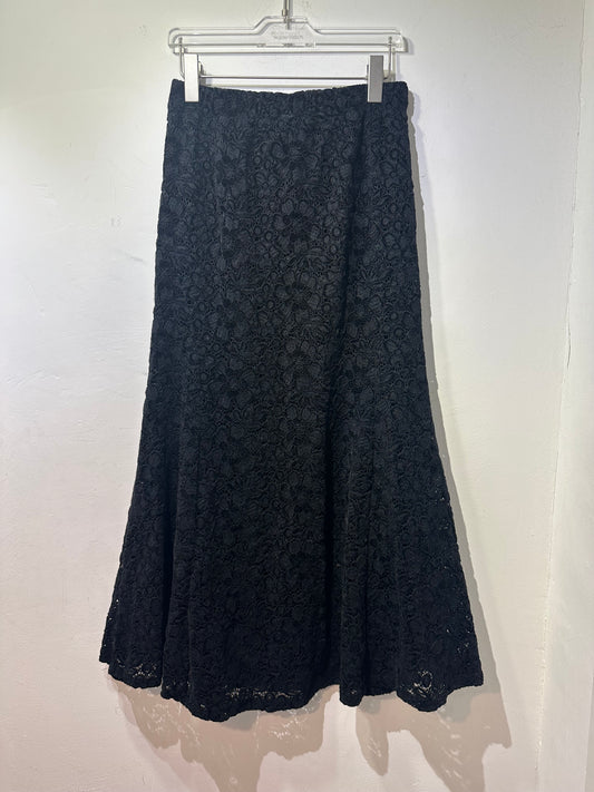 FW FLORAL LACE MERMAID SKIRT