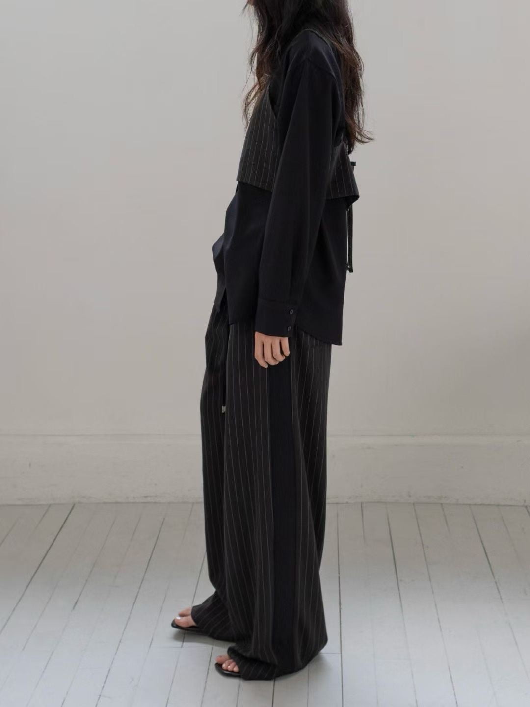 ELEGANT LOUNGE PINSTRIPES PANTS