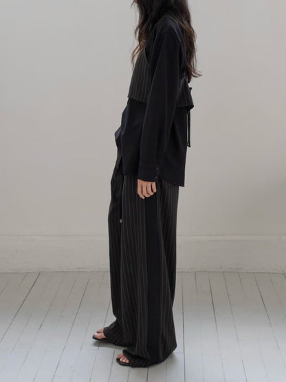 ELEGANT LOUNGE PINSTRIPES PANTS