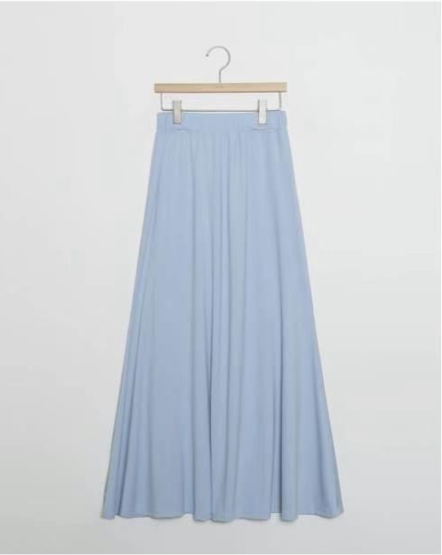 COTTON FLARE END SKIRT