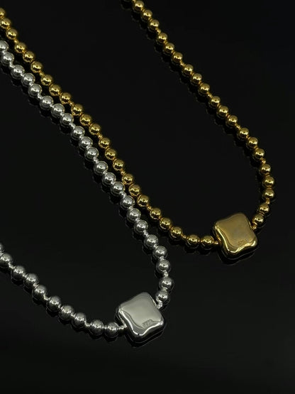 925 SQUARE NECKLACES