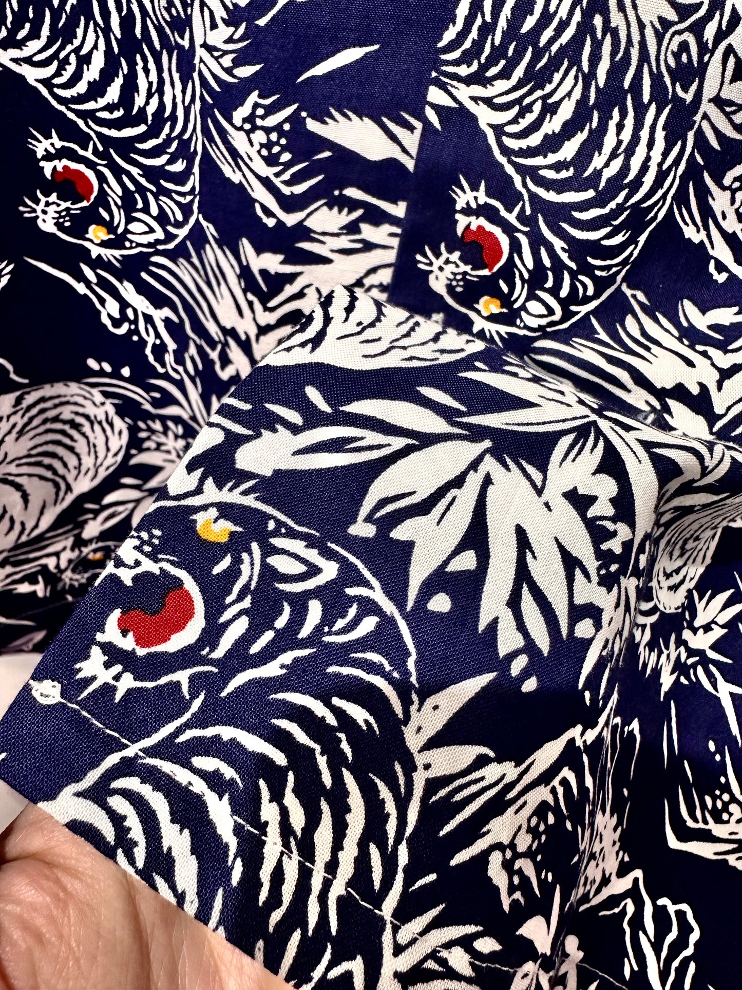 • FUSSY MADE • ICE TIGER ALOHA SHIRT