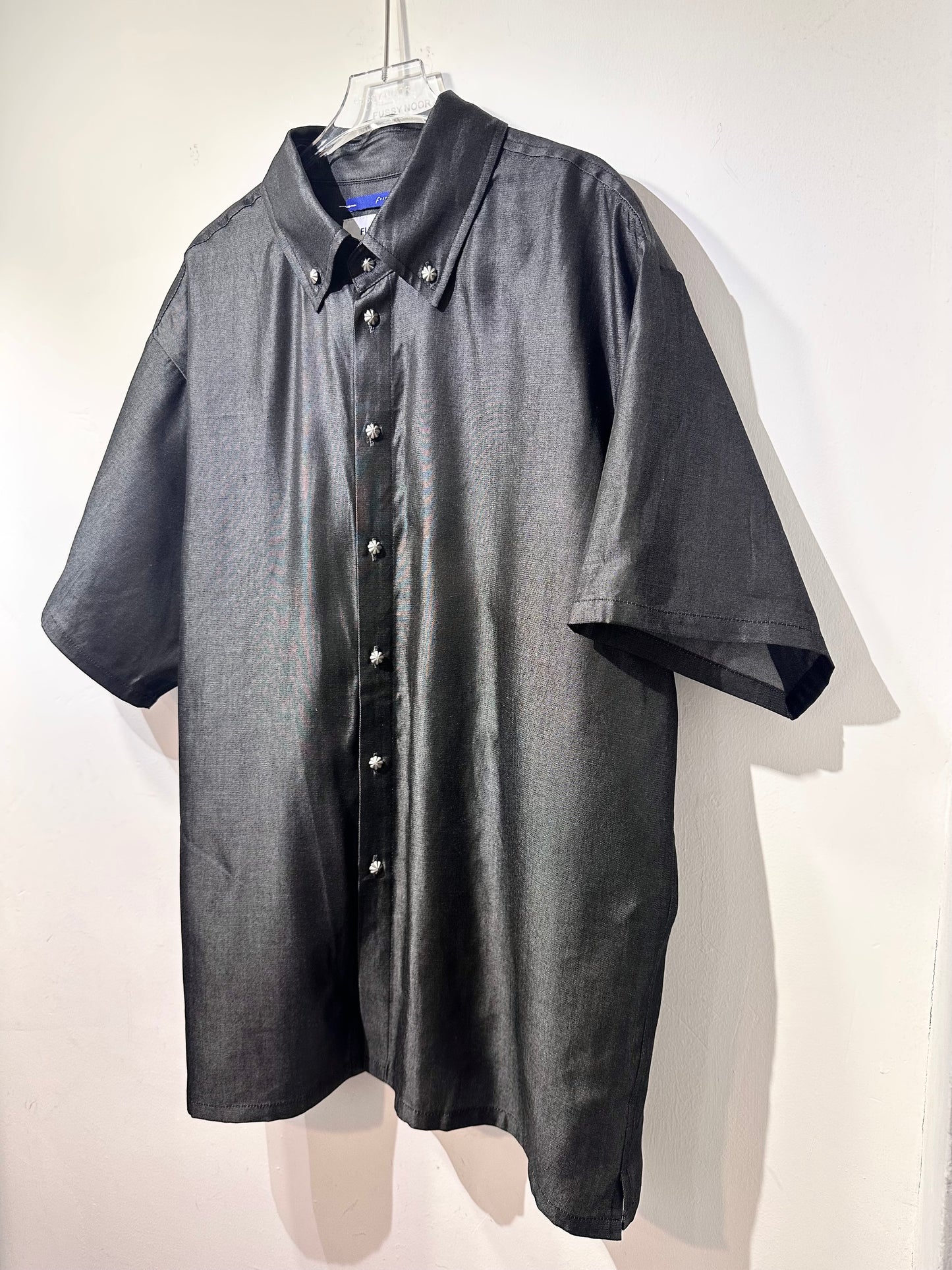 • FUSSY MADE • ICE SILK DENIM SHIRT