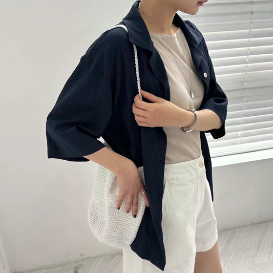 SOFT TEXTURE SHIRT