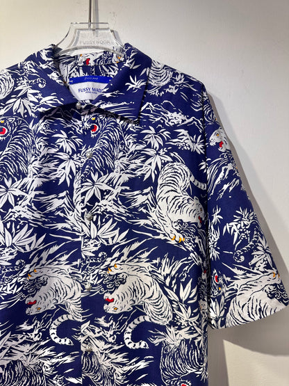 • FUSSY MADE • ICE TIGER ALOHA SHIRT