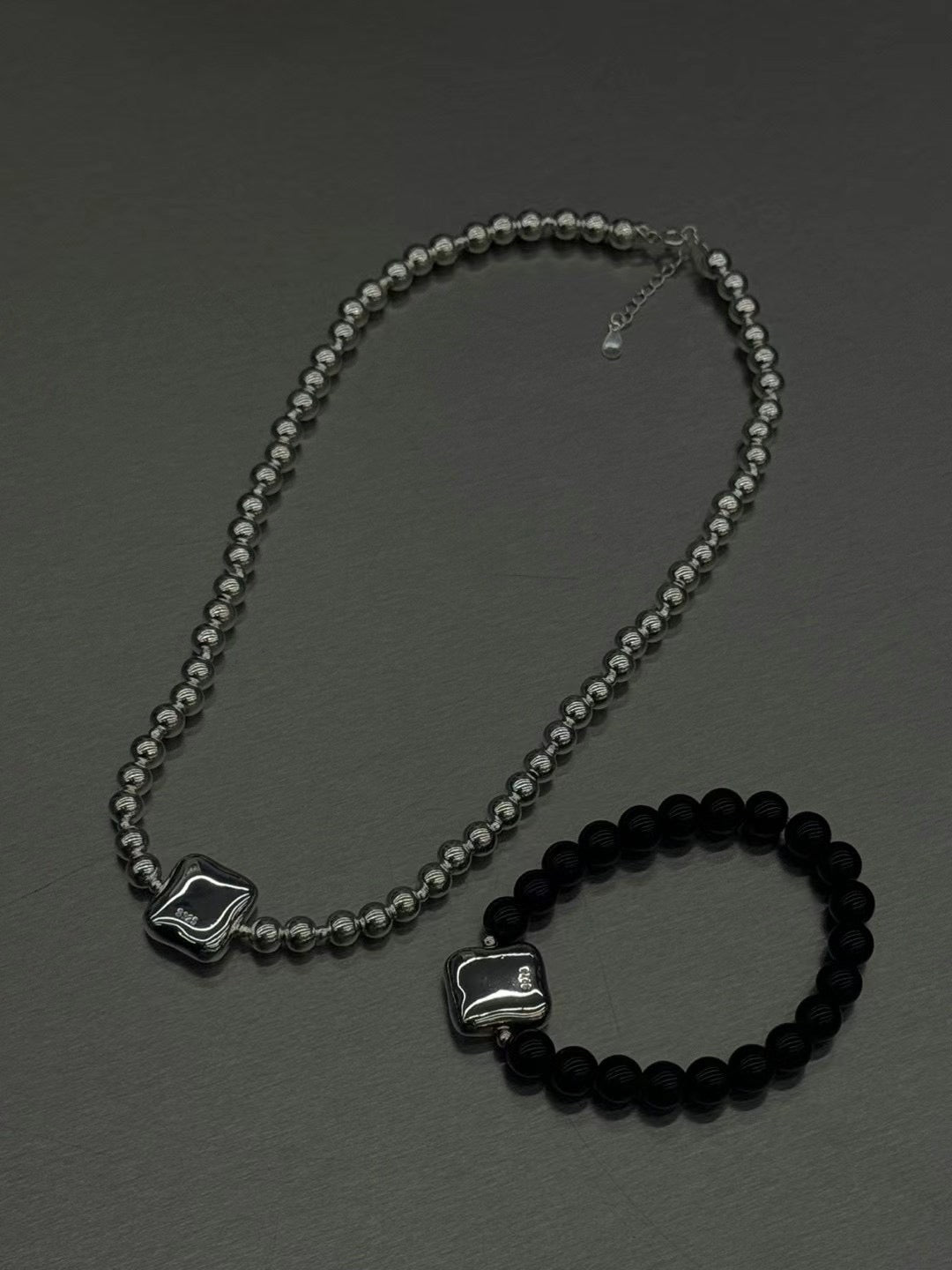 925 SQUARE NECKLACES