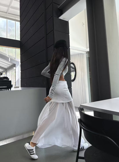 CHIFFON SKIRT