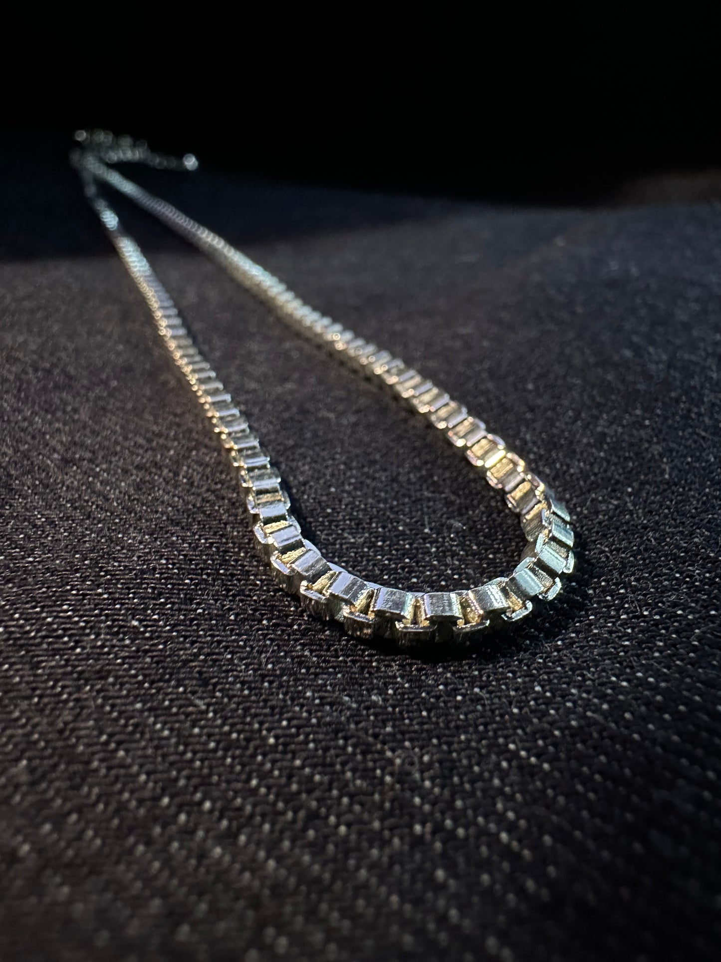 925 CABLE SQUARE NECKLACE