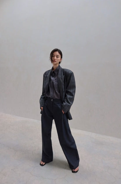 HARMONY CHECKED BLAZER