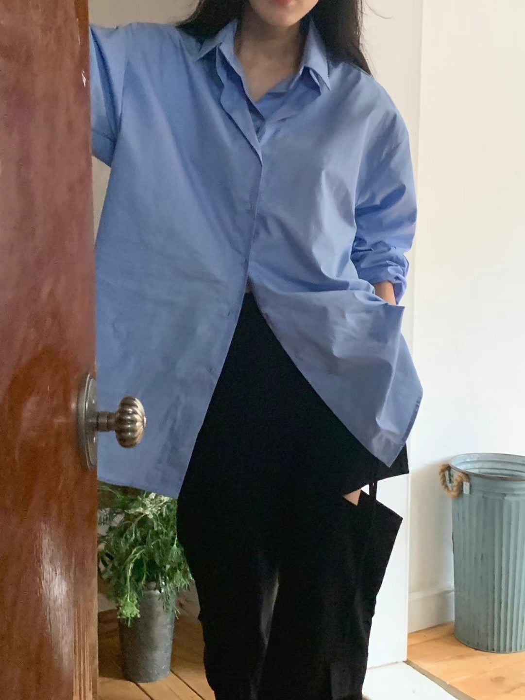 DOUBLE COLLAR SHIRT