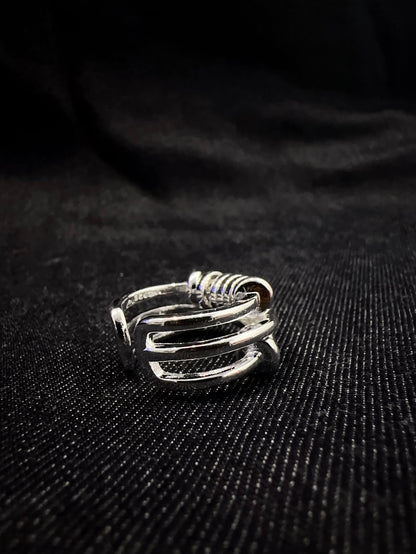 925 MULTI LOOP MIXED RING