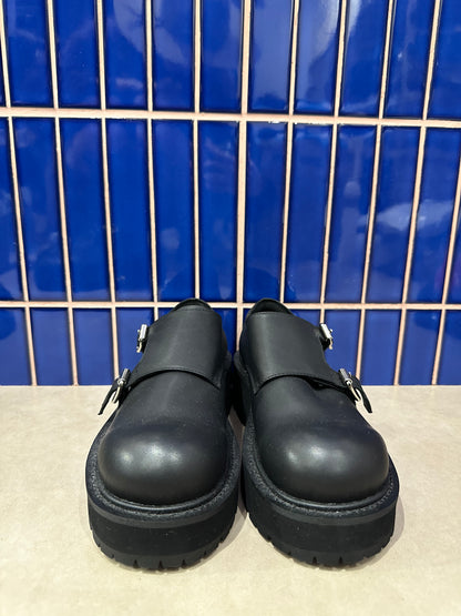 11.11 SPECIAL OFFER - MONK LEATHER SHOES ( CALF LEATHER )