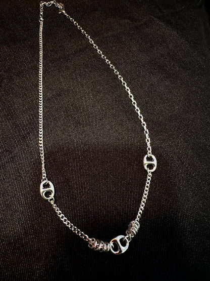 925 PIGGY NOSE LINK NECKLACE