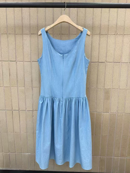 SOFT DENIM DRESS