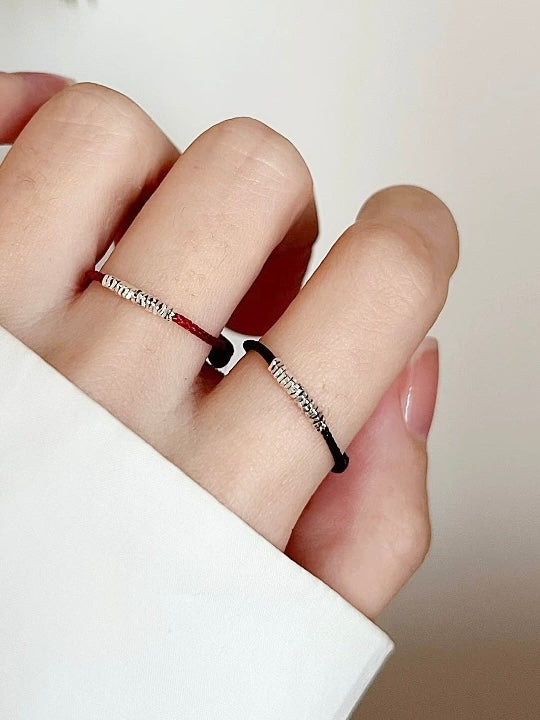 925 WAXY LINE RING