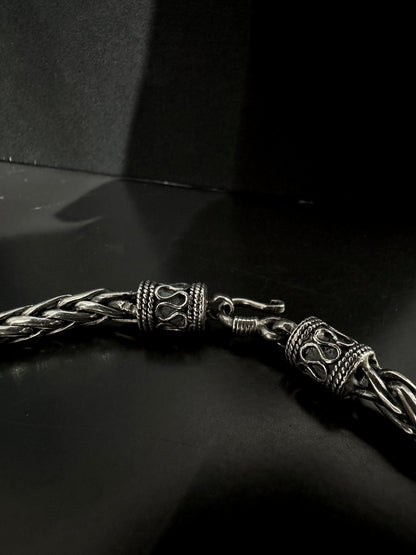 HANDMADE 925 ARROW BRAID NECKLACE