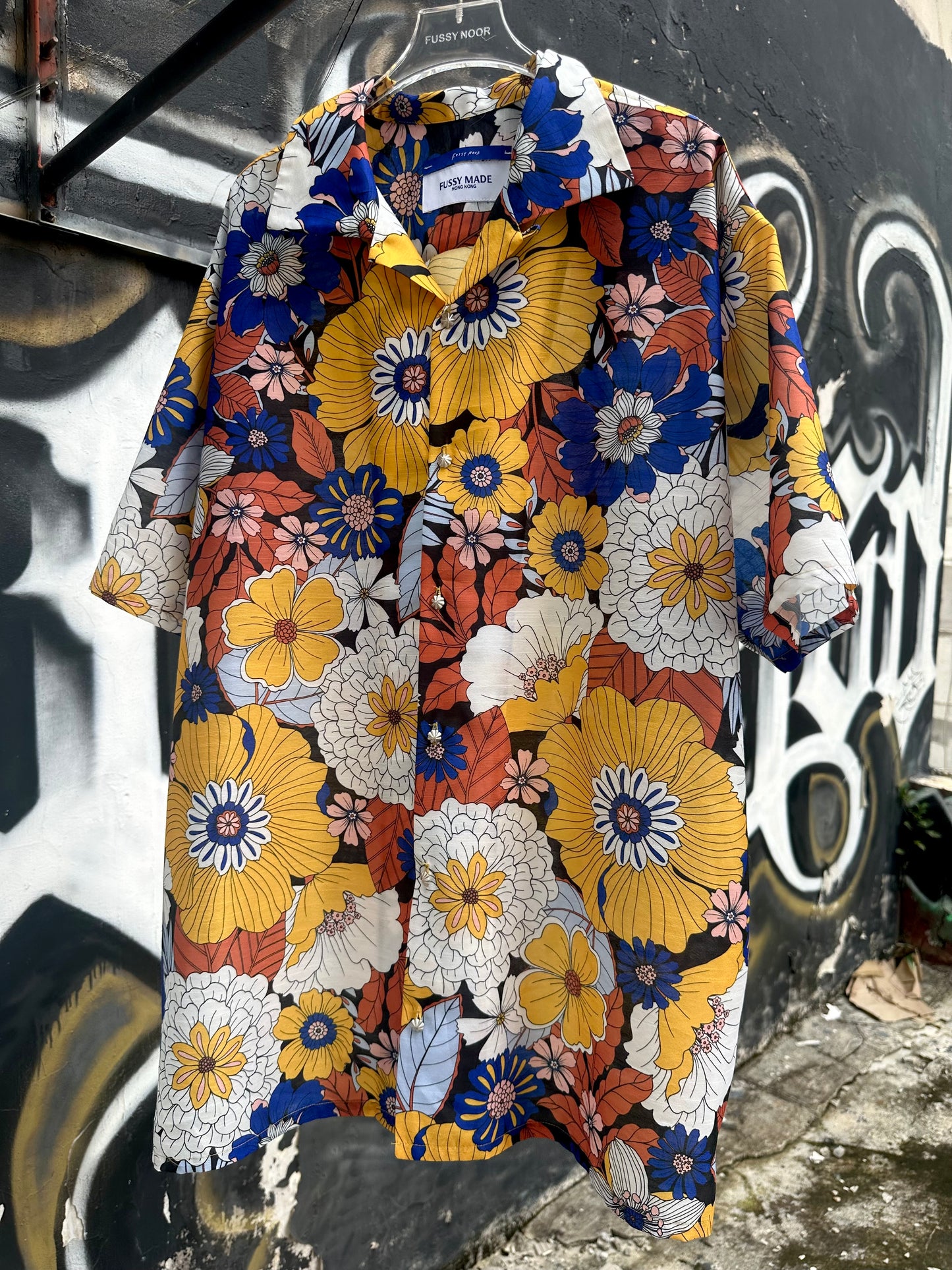 • FUSSY MADE • BOHO FLORAL PRINTED SHIRT